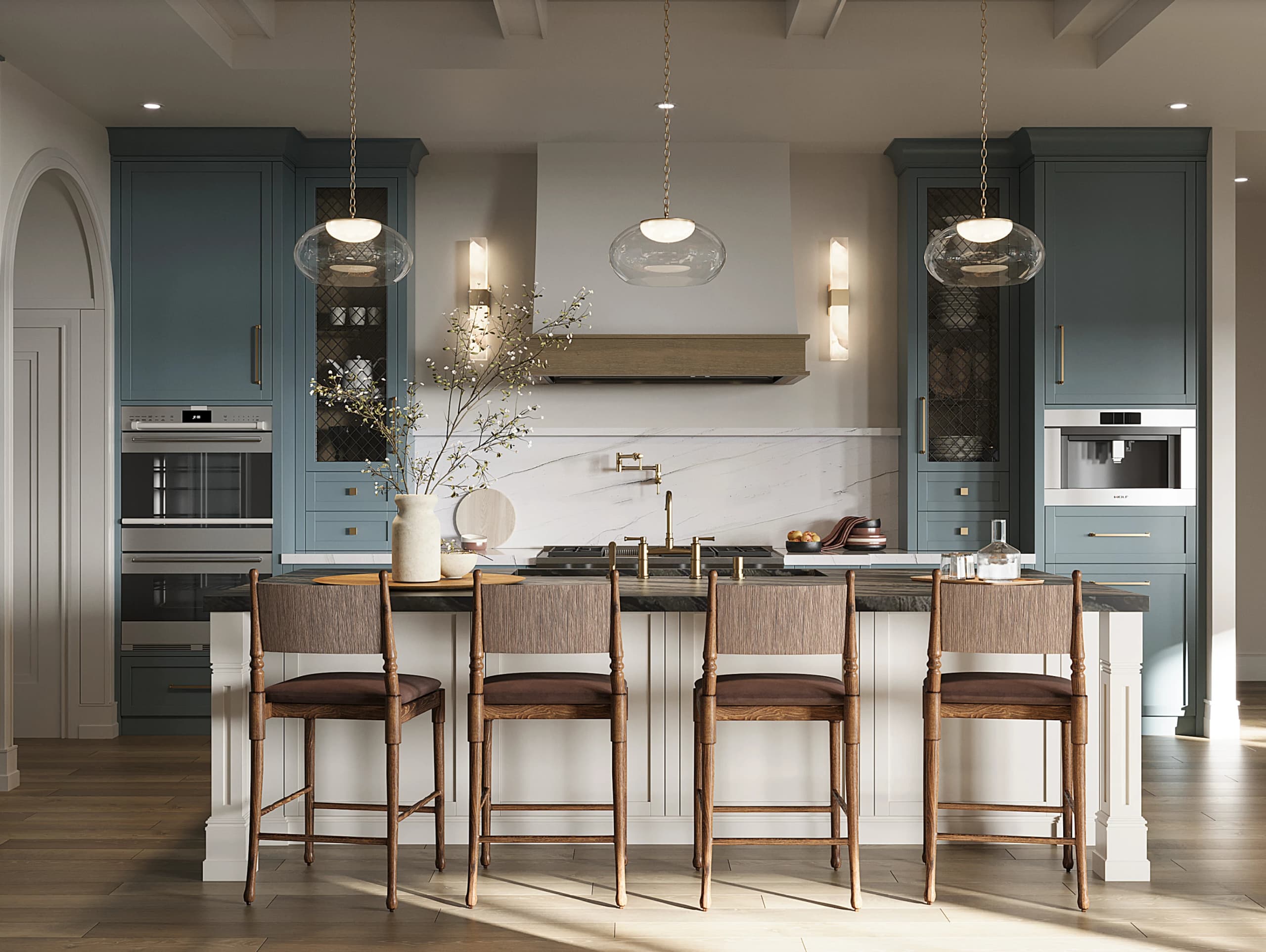 A custom-remodeled kitchen by Zaboss Concepts