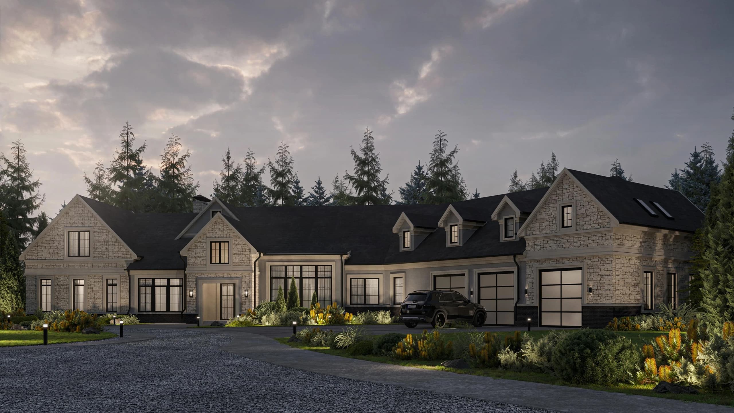 Château Crest, rendering 4