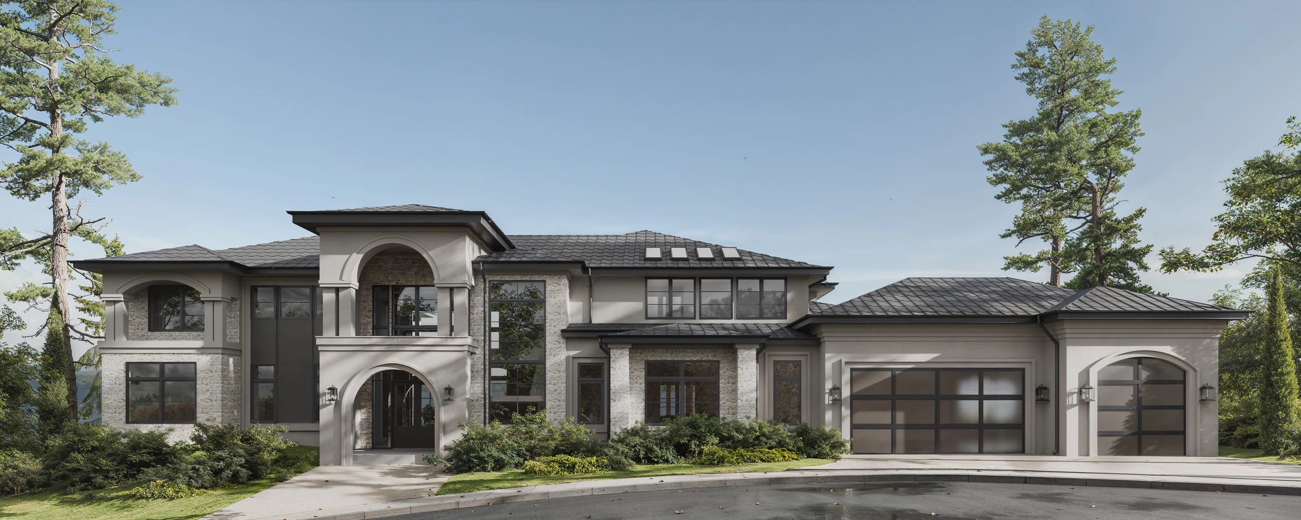 Crescent Ridge, rendering 6