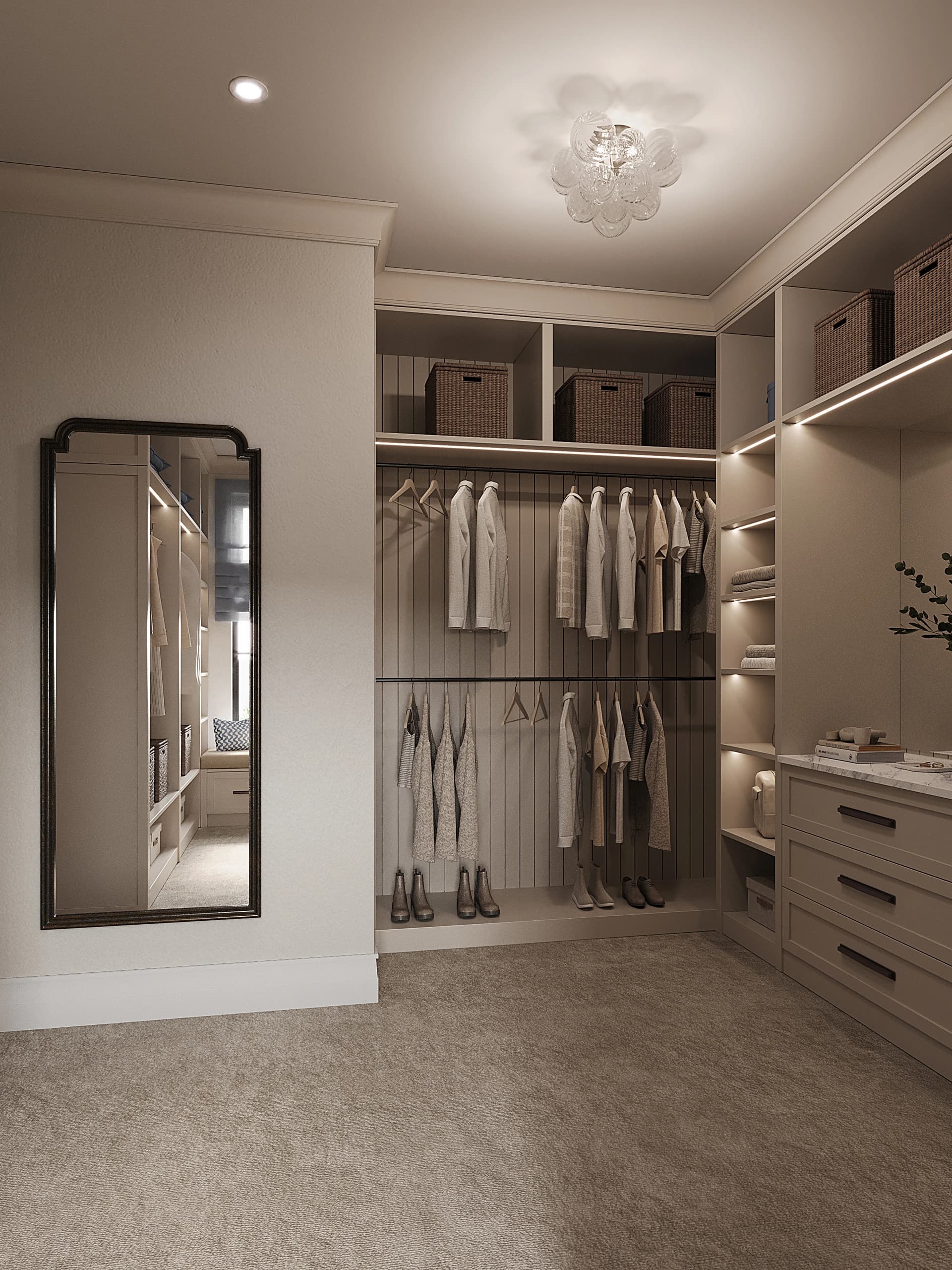 Crescent Ridge, great room